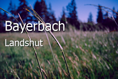 Bayerbach Landkreis Landshut Bayerbach Großes Dorf