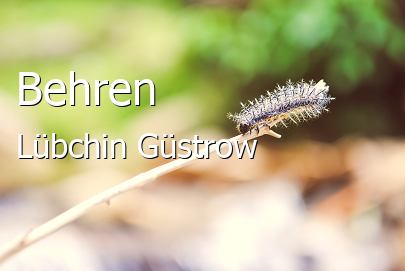 Behren-Lübchin Landkreis Güstrow Behren-Lübchin Dorf