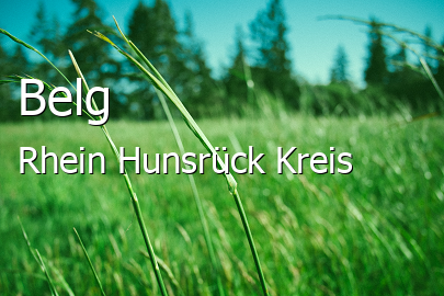 Belg Rhein-Hunsrück-Kreis Belg Kleines Dorf