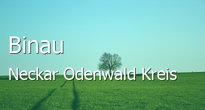 Binau Neckar-Odenwald-Kreis Binau Großes Dorf