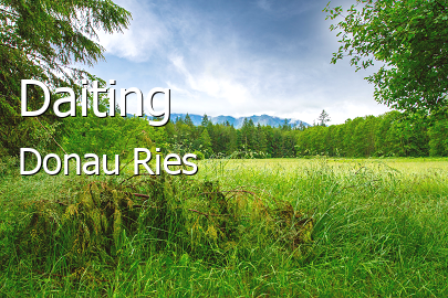 Daiting Landkreis Donau-Ries Daiting Dorf