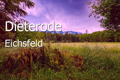 Dieterode Landkreis Eichsfeld Dieterode Kleines Dorf