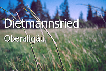 Dietmannsried Landkreis Oberallgäu Dietmannsried Große Landstadt