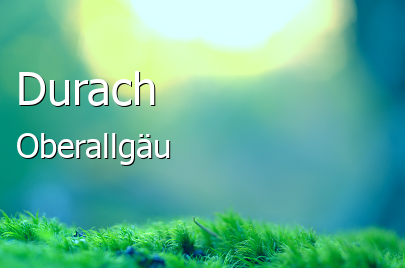 Durach Landkreis Oberallgäu Durach Große Landstadt