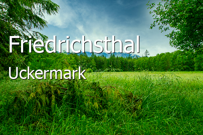 Friedrichsthal Kleinstadt