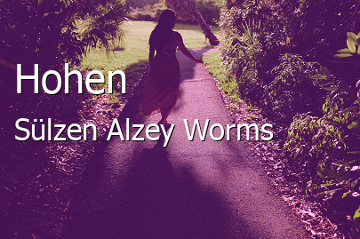 Hohen-Sülzen Landkreis Alzey-Worms Hohen-Sülzen Dorf