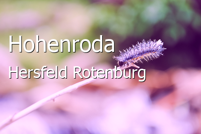 Hohenroda Landkreis Hersfeld-Rotenburg Hohenroda Landstadt