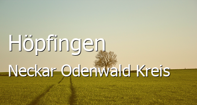 Höpfingen Neckar-Odenwald-Kreis Höpfingen Landstadt