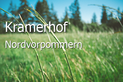 Kramerhof Landkreis Nordvorpommern Kramerhof Großes Dorf