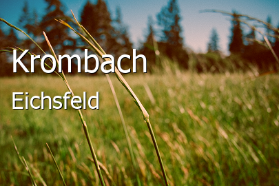 Krombach Landkreis Eichsfeld Krombach Landstadt