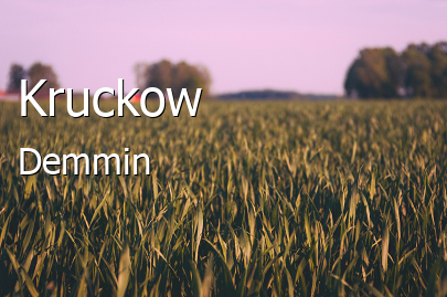 Kruckow Landkreis Demmin Kruckow Dorf