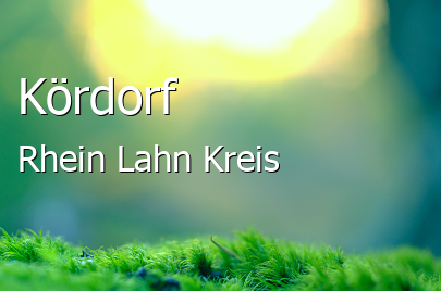 Kördorf Rhein-Lahn-Kreis Kördorf Dorf