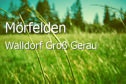 Mörfelden-Walldorf Landkreis Groß-Gerau Mörfelden-Walldorf Kleine Mittelstadt