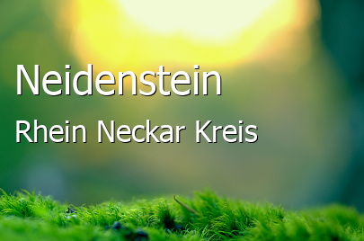 Neidenstein Rhein-Neckar-Kreis Neidenstein Großes Dorf