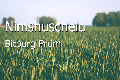 Nimshuscheid Landkreis Bitburg-Prüm Nimshuscheid Kleines Dorf