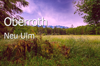 Oberroth Landkreis Neu-Ulm Oberroth Dorf
