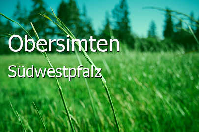 Obersimten Landkreis Südwestpfalz Obersimten Dorf