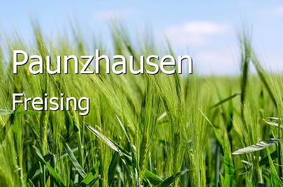 Paunzhausen Landkreis Freising Paunzhausen Großes Dorf