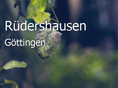 Rüdershausen Landkreis Göttingen Rüdershausen Dorf