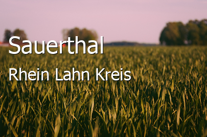 Sauerthal Rhein-Lahn-Kreis Sauerthal Kleines Dorf
