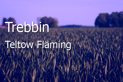 Trebbin Landkreis Teltow-Fläming Trebbin Große Landstadt