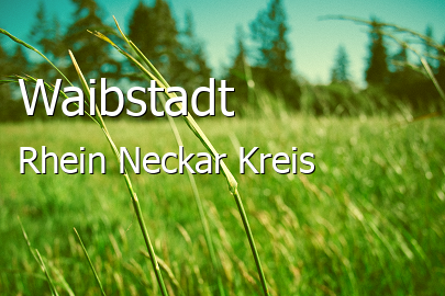 Waibstadt Rhein-Neckar-Kreis Waibstadt Große Landstadt