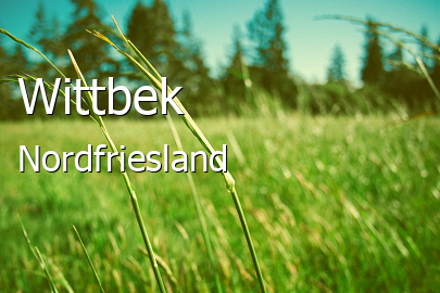 Wittbek Landkreis Nordfriesland Wittbek Dorf