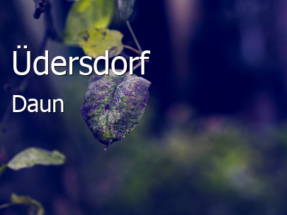 Üdersdorf Landkreis Daun Üdersdorf Großes Dorf