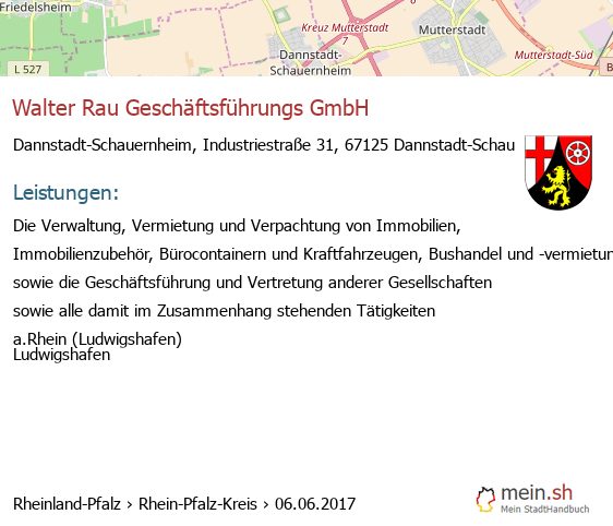 ᐅ Dannstadt-Schauernheim 67125 › Rhein-Pfalz-Kreis › Rheinland-Pfalz 2023