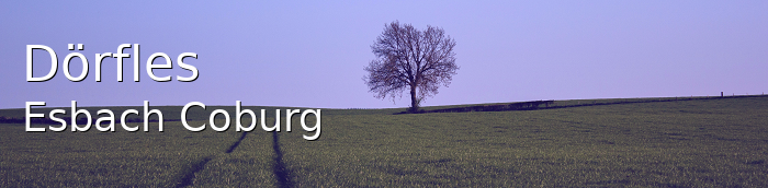Dörfles-Esbach Landkreis Coburg Dörfles-Esbach Landstadt