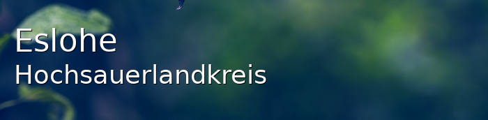Eslohe Hochsauerlandkreis Eslohe