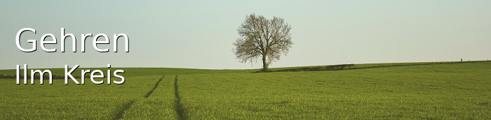 Gehren Ilm-Kreis Gehren Landstadt
