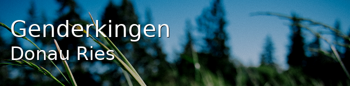 Genderkingen Landkreis Donau-Ries Genderkingen Großes Dorf