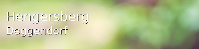 Hengersberg Landkreis Deggendorf Hengersberg Große Landstadt