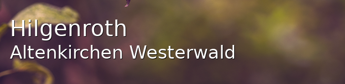 Hilgenroth Landkreis Altenkirchen-Westerwald Hilgenroth Kleines Dorf