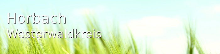 Horbach Westerwaldkreis Horbach Kleines Dorf