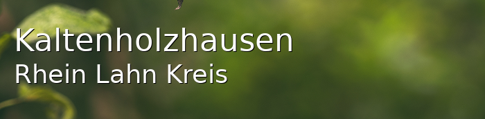 Kaltenholzhausen Rhein-Lahn-Kreis Kaltenholzhausen Dorf