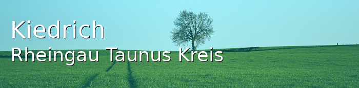 Kiedrich Rheingau-Taunus-Kreis Kiedrich Landstadt
