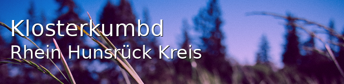 Klosterkumbd Rhein-Hunsrück-Kreis Klosterkumbd Kleines Dorf