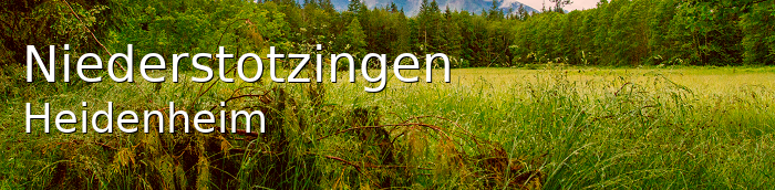 Niederstotzingen Landkreis Heidenheim Niederstotzingen Landstadt