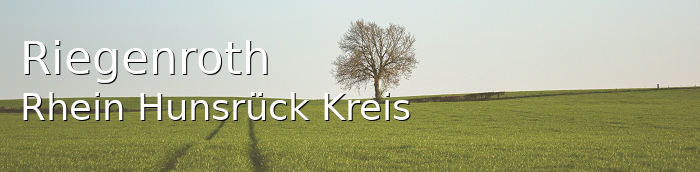 Riegenroth Rhein-Hunsrück-Kreis Riegenroth Kleines Dorf