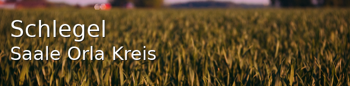 Schlegel Saale-Orla-Kreis Schlegel Kleines Dorf