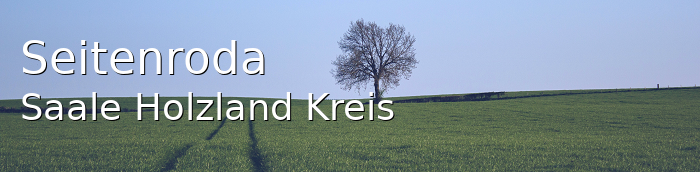 Seitenroda Saale-Holzland-Kreis Seitenroda Kleines Dorf