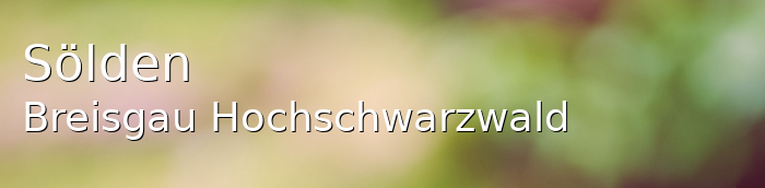 Sölden Landkreis Breisgau-Hochschwarzwald Sölden Großes Dorf