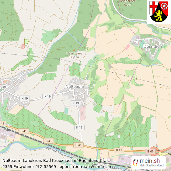 Nubaum Kleines Dorf Lageplan