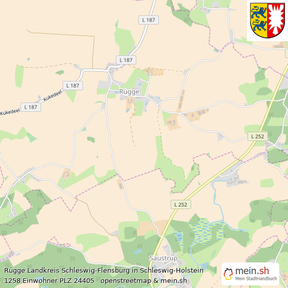 Rgge Kleines Dorf Lageplan