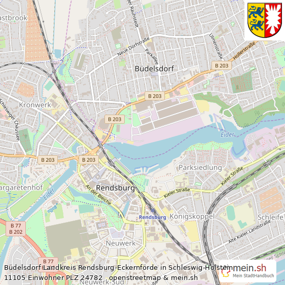 B?delsdorf Kleinstadt Lageplan