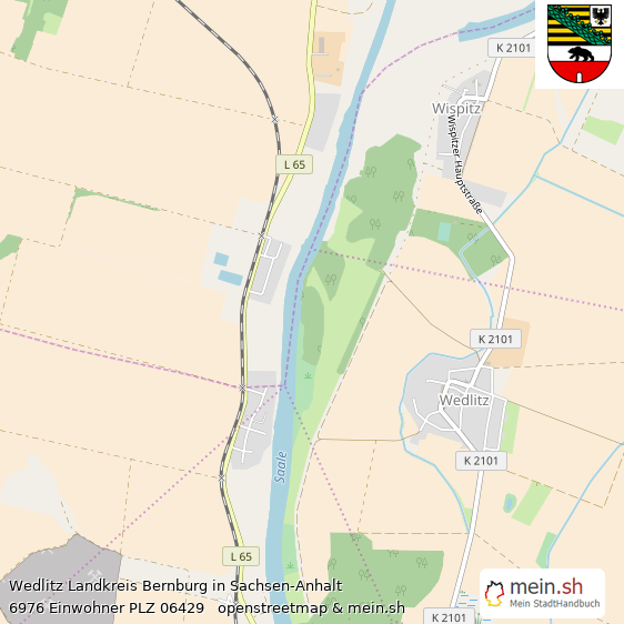 Wedlitz Landkreis Bernburg Lageplan © Openstreetmap Contributors Wedlitz Lageplan