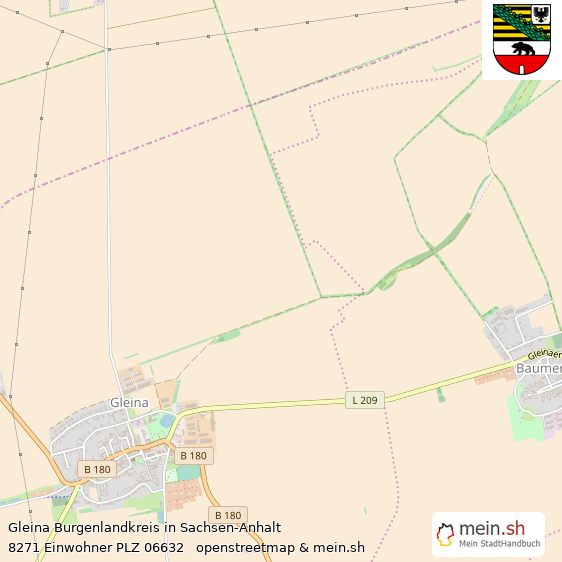 ᐅ Gleina 06632 › Burgenlandkreis › SachsenAnhalt 2024