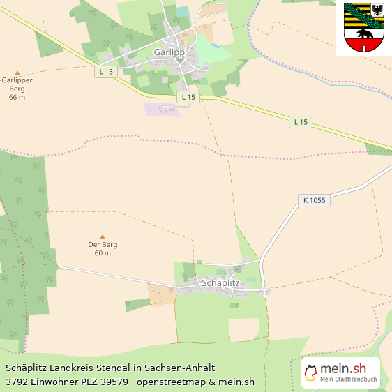 Schplitz  Lageplan